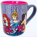 Disney Kitchen | Disney Mug “I Woke Up” Princess Cinderella/Ariel/Belle | Color: Pink/Purple | Size: 14 Oz