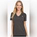 Adidas Tops | Adidas Women's Ultimate Short Sleeve V-Neck Tee Size S/P | Color: Gray | Size: Sp
