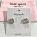 Kate Spade Jewelry | (Nwt) Kate Spade Rhine Stone Studs Earring | Color: Gold/White | Size: Os