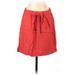 Banana Republic Casual Skirt: Red Solid Bottoms - Women's Size Small