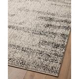 Brown 18 x 18 x 0.5 in Area Rug - Loloi II Geometric Machine Woven Polyester Area Rug in Charcoal/Sand Polyester | 18 H x 18 W x 0.5 D in | Wayfair