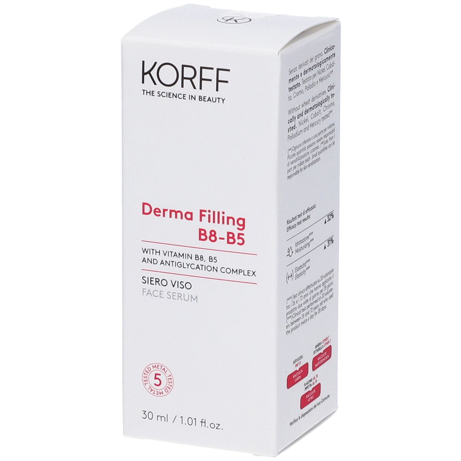 KORFF Siero Dermafilling B8-B5-B 30 ml