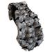 Plutus Black and White Feather Faux Fur Luxury Throw Blanket - Plutus PBEZ2345-108x90T