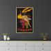 Trinx Asti Cinzano (Vintage) by Leonetto Cappiello - Unframed Graphic Art Plastic/Acrylic in Black/Red/Yellow | 24 H x 16 W x 0.25 D in | Wayfair