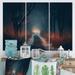 Millwood Pines Wintercalm During Forest Winter Time III Wintercalm During Forest Winter Time III - 3 Piece Print Canvas in White | Wayfair