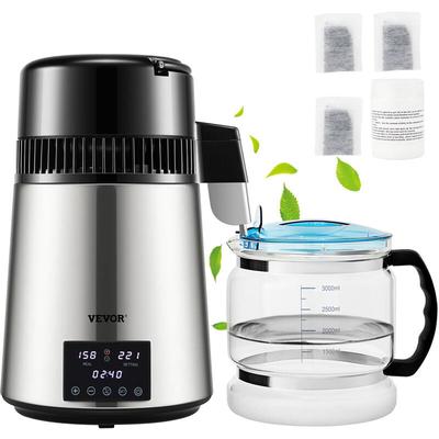 1,5 L/Std. Wasser Destilliergerät mit Zeiteinstellung Temperaturregelung, 4 l Destillierer Image