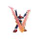 Bandai DX Soul of Chogokin Super Electromagnetic Machine Voltes V Volt In Box Voltes V Action Figure Navy & Pink