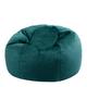 Pouf velours vert canard