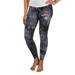 Women's Concepts Sport Black Miami Dolphins Burst Tie Dye Leggings