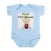 CafePress - Baby Girl First Christmas Infant Bodysuit - Baby Light Bodysuit Size Newborn - 24 Months