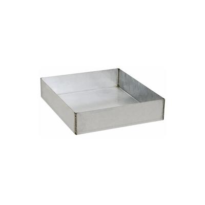 PROREGAL Dichtgeschweißte Bodenauffangwanne für Gefahrstoffschrank mit 50cm Breite, 19L, HxBxT 13x42x47cm, Verzinkt Image