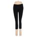 H&M Active Pants - Mid/Reg Rise Skinny Leg Cropped: Black Activewear - Women's Size Medium