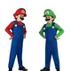 Ensemble de olympiques de danse cosplay Super Mario Bros pour adultes et enfants olympiques LUGI