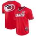 Men's Pro Standard Red Carolina Hurricanes Classic Mesh V-Neck T-Shirt