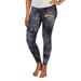 Women's Concepts Sport Black Los Angeles Chargers Burst Tie Dye Leggings