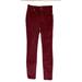 Madewell Pants & Jumpsuits | Madewell Womens Pants Burgundy Velvet 10" High Rise Skinny Red Stretch 23 | Color: Red | Size: 23
