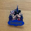 Disney Other | Disneyland Mickey & Minnie Pin | Color: Blue/Red | Size: Os