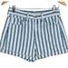 American Eagle Outfitters Shorts | American Eagle Mom Jean Shorts Blue And White Striped | Color: Blue/White | Size: 6