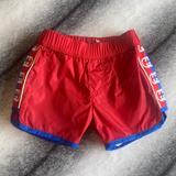 Gucci Swim | Gucci Gg Logo Swim Trunk Parachute Rib Boxer Swimsuit Trunks | Color: Blue/Red | Size: 3-6mb