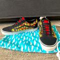 Vans Shoes | Limited Edition Bart Simpson Vans (M10.5) | Color: Black/Red | Size: 10.5