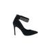 Adrianna Papell Heels: Pumps Stilleto Cocktail Party Black Print Shoes - Women's Size 8 - Closed Toe