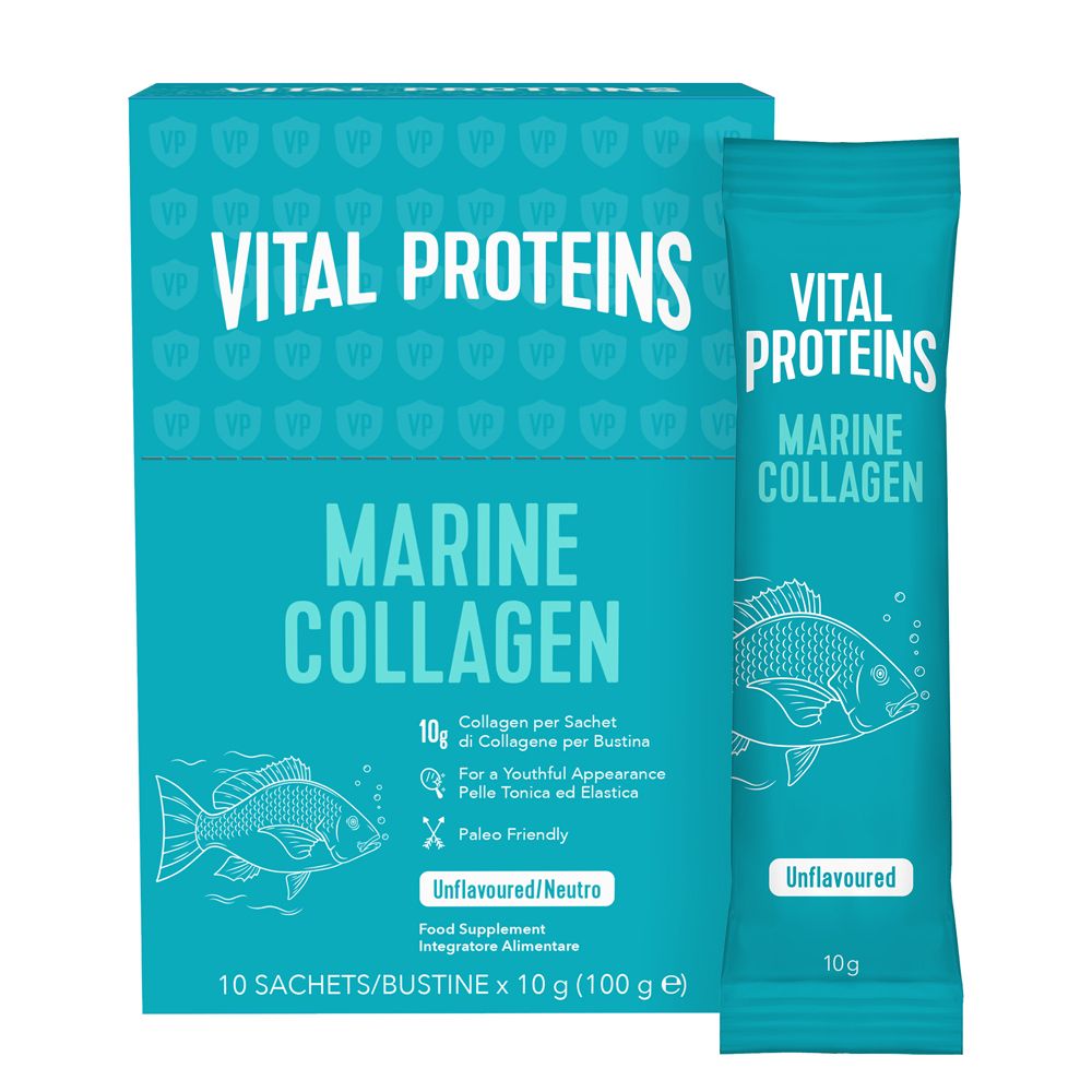 Vital Proteins Marine Collagen Integratore di Collagene in Polvere 10x