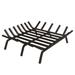 Master Flame Square Fire Pit Log Grate, Steel in Black | 11 H x 35 W x 35 D in | Wayfair 33 SQ FP GRATE