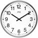 Infinity Instruments Profuse 19.37" Wall Clock Plastic in Gray | 19.37 H x 19.37 W x 2.25 D in | Wayfair 14246SV-830