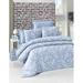 East Urban Home Crowson 100% Cotton Duvet Cover Set Cotton in Blue | Full Duvet Cover + 2 31" x 31" Pillowcases | Wayfair