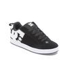 Sneaker DC SHOES "Court Graffik", Gr. 9,5(41), schwarz-weiß (schwarz, weiß stencil), 55.99% Leder, 43.71% Synthetikmaterial, 0.3% TPU, Schuhe