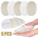 Umitay 5 Pieces Of Exfoliating Sponge Pad Natural Towel Gourd Sponge Scrub Body Gloves For Men And Women Suitable For Bathing Spa