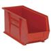 Quantum Storage QUS265RD Ultra Stack & Hang Bin Red - 18 x 8.25 x 9 in.