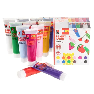 Marabu KiDS T-Shirt-Farben, 12x 36 ml Image