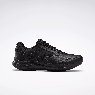 Reebok Women's Walk Ultra 7 DMX MAX Shoes in Black - Size 8.5