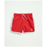 Brooks Brothers Boys Swim Trunks | Red | Size 12