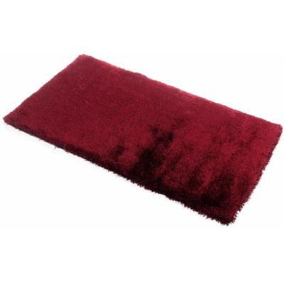 Hochflor-Teppich KIYOU SHAGGY "KiYou Shaggy" Gr. 2, lila (aubergine), B:80cm H:40mm L:150cm, Kunstfaser, Teppiche, besonders weich durch Microfaser, Wohnzimmer Image
