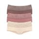 Panty VIVANCE Gr. 48/50, 3 St., bunt (rose, beere, mahagoni) Damen Unterhosen Spar-Sets