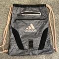 Adidas Bags | Grey Pink And Black Adidas Backpack | Color: Black/Gray | Size: Os