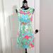 Lilly Pulitzer Dresses | Lilly Pulitzer - Lindy Shift Dress | Color: Green/Pink | Size: 4