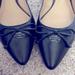 Coach Shoes | Coach Carriage Insignia Symbol Bolo Bow Tie Black Real Leather Flats Size 8.5 B | Color: Black/Silver | Size: 8.5