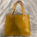 Louis Vuitton Bags | Louis Vuitton Houston Monogram Yellow/Gold Patent Leather Tote Shoulder Bag | Color: Gold/Yellow | Size: Os