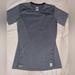 Nike Tops | Grey Nike Pro Semi-Fitted Dry-Fit Shirt | Color: Gray | Size: L