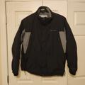 Columbia Jackets & Coats | Columbia Waterproof Thick Jacket Zip Up Hoop And Loop Mens Size Xl Black Grey | Color: Black/Gray | Size: Xl