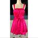 Anthropologie Dresses | Anthropologie Maeve Bow Tie Satin Mini Dress 6 | Color: Pink | Size: 6