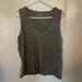 Madewell Tops | Madewell Women’s Size Medium Womens Tank Gray V Neck | Color: Gray | Size: M