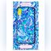 Lilly Pulitzer Cell Phones & Accessories | Lilly Pulitzer Glitter Turtle Villa Iphone X/Xs Cellphone Case Nib | Color: Blue/Pink | Size: Os