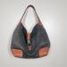 Dooney & Bourke Bags | Dooney And Bourke Suede Slouchy Shoulder Bag Gray Tan | Color: Brown/Gray | Size: Os