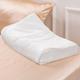 PROMEED 23 Momme Mulberry Silk Pillowcase for Memory Foam Pillow, Highest Grade 6A+ Silk Contour Cervical Memory Foam Pillow Case Cover (White, Queen-24"x14.5"x5"/4.3")