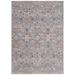 Black 158 x 120 x 0.63 in Indoor Area Rug - Lauren Ralph Lauren Kempton Power Loomed, Spacedyed Polyester, Grey Blue/Rust Area Rug Polyester | Wayfair