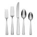 Oneida Satin Nocha 20 Piece Everyday Flatware Set Stainless Steel in Gray | Wayfair H290020AL20